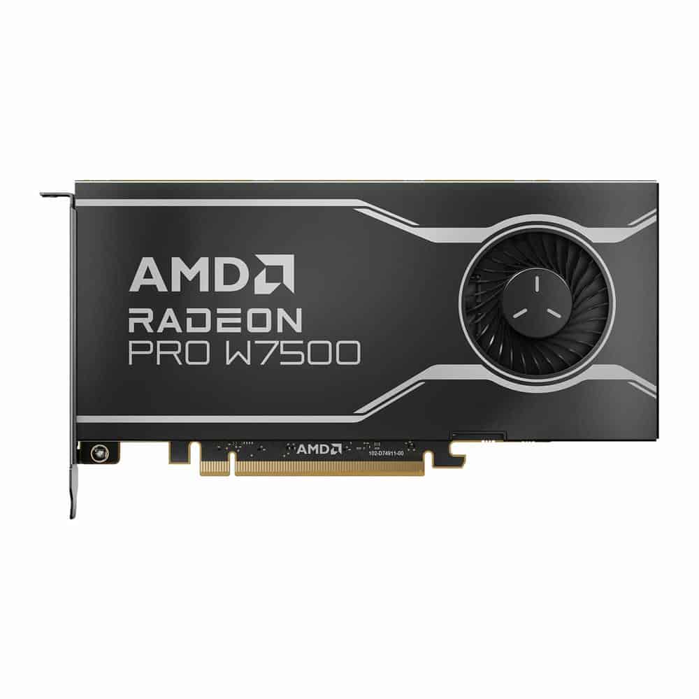 AMD Radeon PRO W7500 8GB RDNA3 Workstation Graphics Card